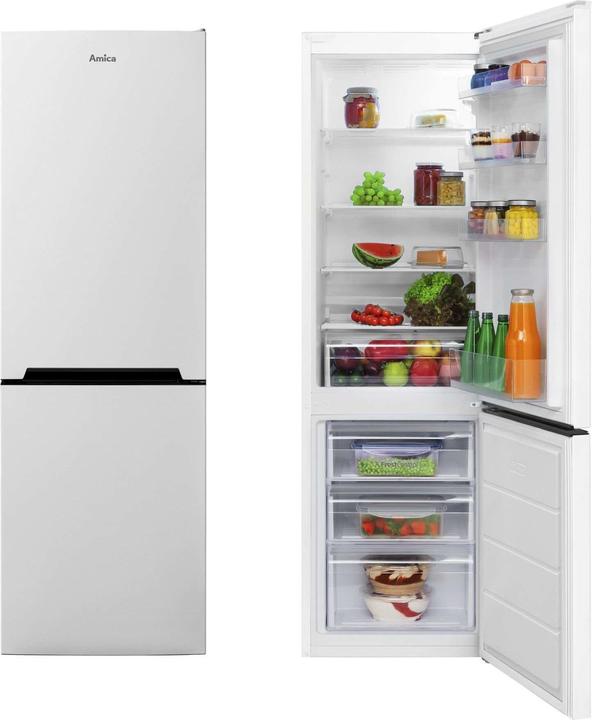 Produktbild Amica Kühlgefrierkombination KGCL 387 115 W BxHxT 54 x 170 x 59.5 cm Kühlteil 183 l Gefrierteil 84 l (268 l)