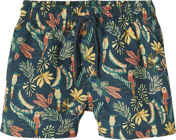 Image du produit Vertbaudet Jungen Baby Badeshorts, Capsule Collection „Jungle“ Oeko-Tex (68)