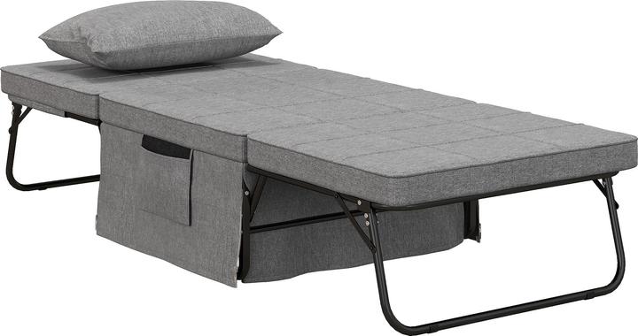 Immagine prodotto Homcom Letto pieghevole con materasso (188 x 73 cm)