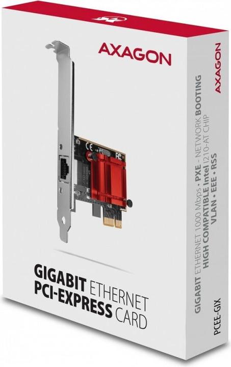 Produktbild Axagon PCEE-GIX network card Internal Ethernet (Mini PCI Express)