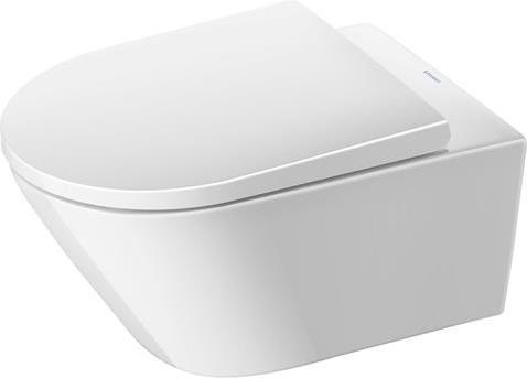 Actual product image Duravit Wall-hung WC set D-NEO deep rim. with WC seat incl. Durafix white