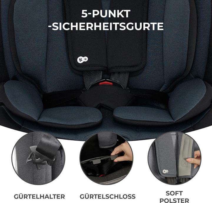 Actual product image KinderKraft Oneto3 (Booster seat, ECE R129/i-Size Standard)