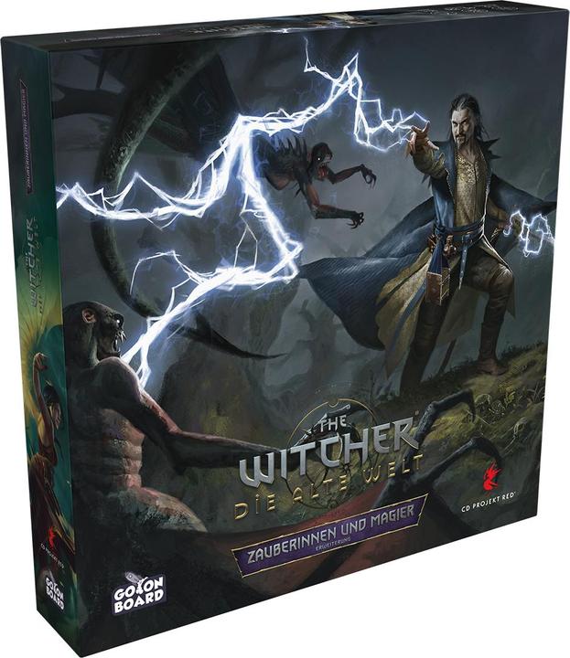 Actual product image Go on Board The Witcher: The Ancient World - Sorceresses and Mages, Board Game, for 1-5 Players (German)