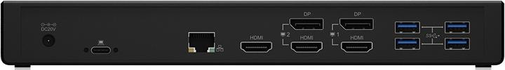Produktbild Icy Box Dockingstation Notebook USB-C -> 3x Videoausgabe 60H (USB-C, 14 Ports)