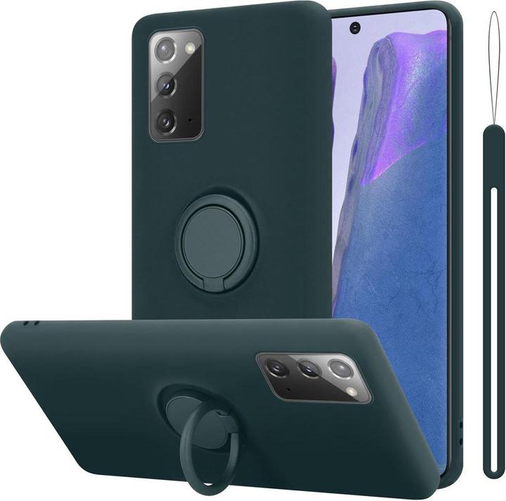 Produktbild Cadorabo TPU Liquid Ring Silicone Case Hülle (Samsung Galaxy Note 20)