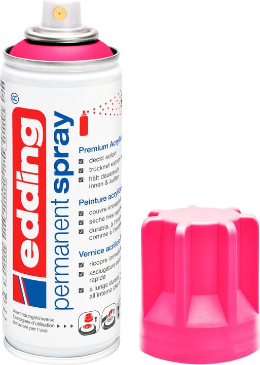 Produktbild Edding Permanent Spray (Neon-rosa, 200 ml)