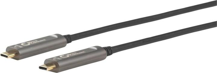 Actual product image MicroConnect MC-USB3.1CC10OP USB Cable 10 m USB 3.2 Gen 2 (3.1 Gen 2) USB C Black (10 m, USB 3.2 Gen 2)