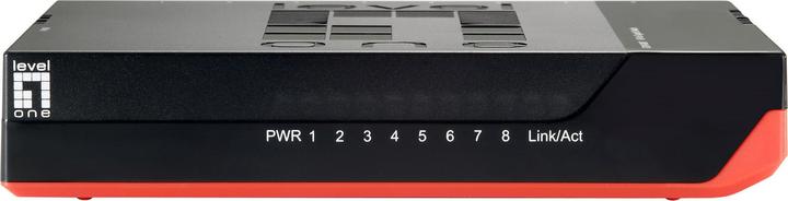 Immagine prodotto LevelOne GSW-0807 Switch Gigabit Ethernet a 8 porte 1000Mb/s, Full Duplex, 10/100 Mb/s, Full/Half Duplex (8 Porti)