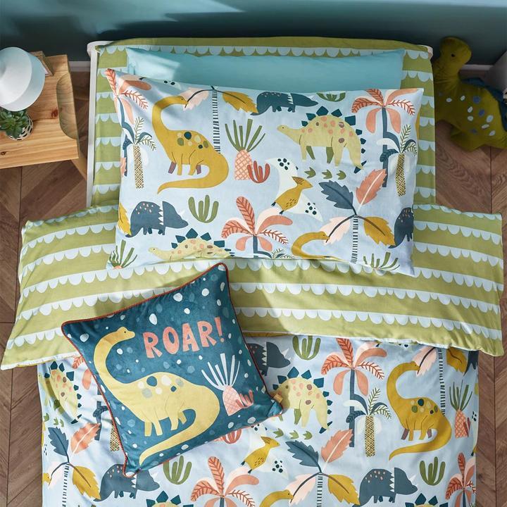 Image du produit Little - Parure de lit DINOS SCANDI
