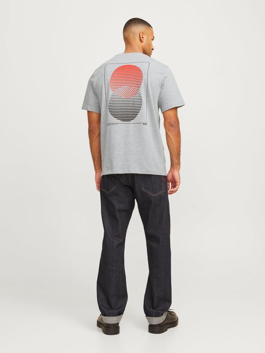 Actual product image Jack & Jones RDD Printed Round Neck T-shirt T-shirt (M)
