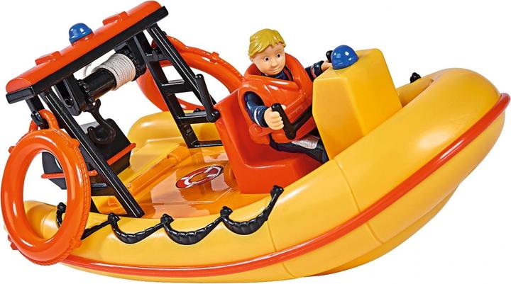 Actual product image Simba Fireman Sam Neptune Lifeboat with Figure