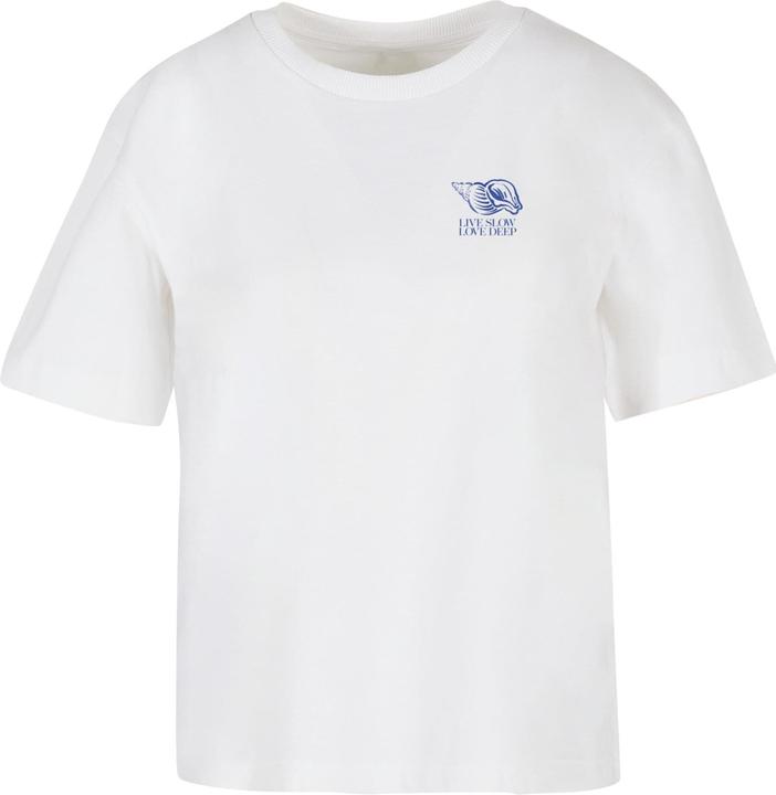 Miss Tee Live Slow Seashells Tee - 195133