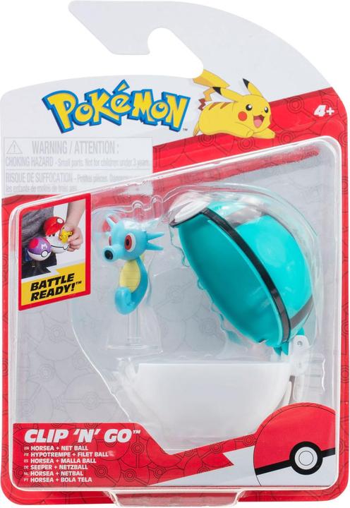 Produktbild Jazwares Pokémon Clip'n'Go Poké Balls Seeper & Netzball