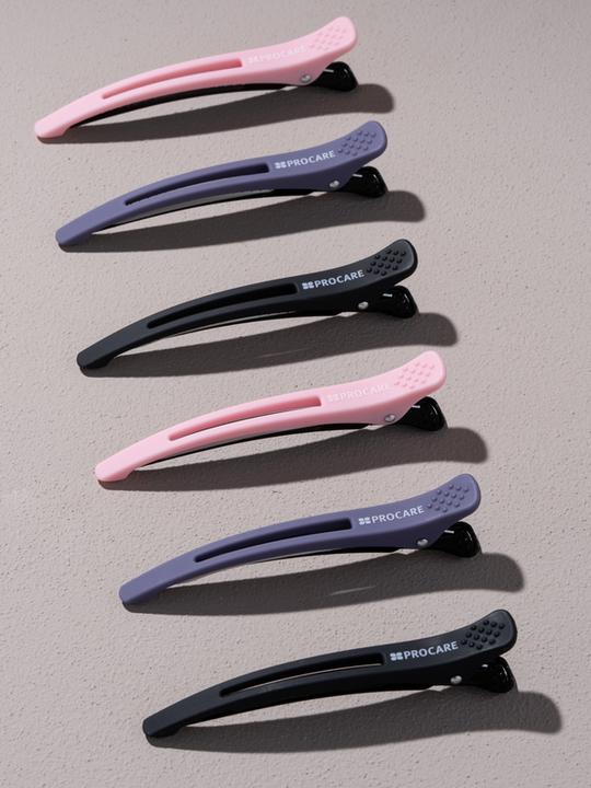 Immagine prodotto Procare Premium Hair Sectioning Clips Pink/Violett/Black