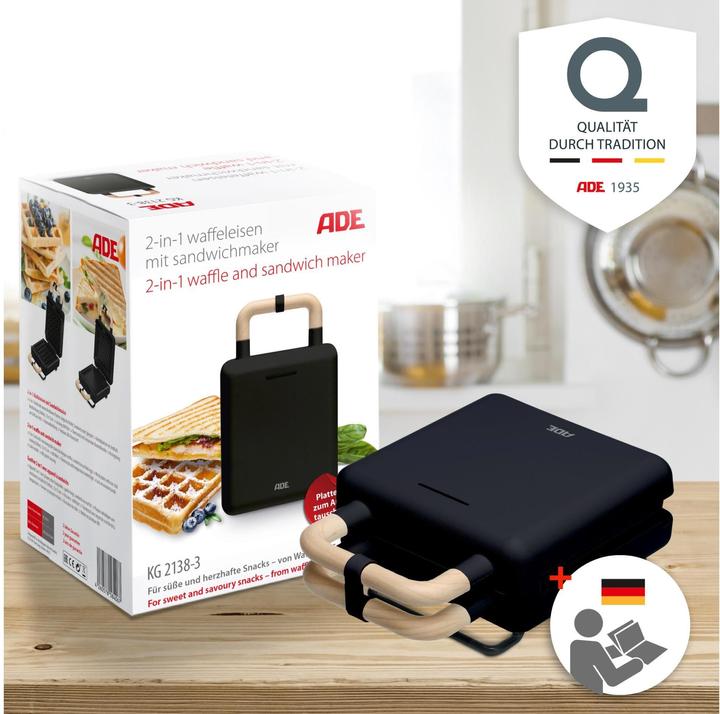 Image du produit ADE Gaufrier blanc