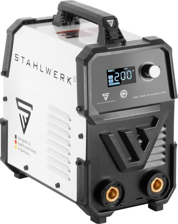 Actual product image Stahlwerk Welding machine ARC 200 Synergic Pro MMA Lift TIG IGBT Inverter 200 A