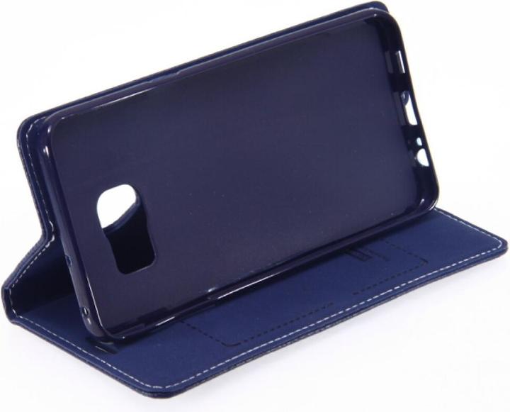 Image du produit NoName Book Case Fashion pour Galaxy S6 Edge Plus - Bleu (Samsung Galaxy S6 Edge+)