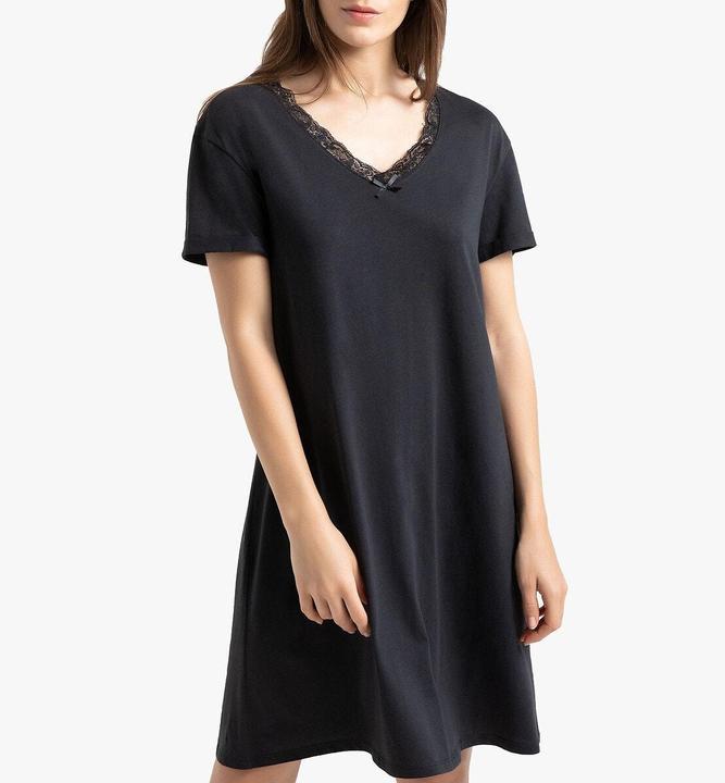 Produktbild La Redoute Collections Kurzärmeliges Nachthemd (W32/L34)