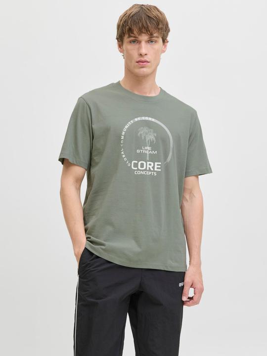 Produktbild Jack & Jones Gedruckt Rundhalsausschnitt T-shirt T-shirt (M)