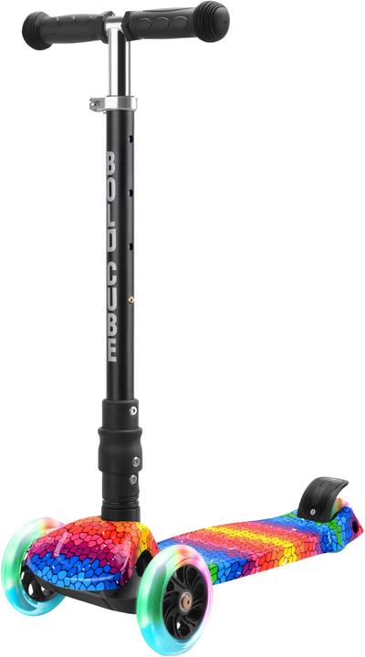 Boldcube Grand scooter à 3 roues Crystal Rubix