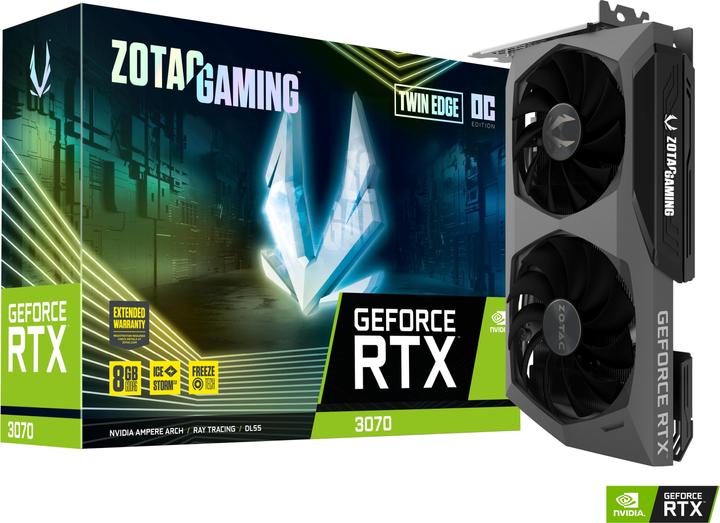 Produktbild Zotac GeForce GAMING RTX 3070 Twin Edge OC LHR (8 GB)