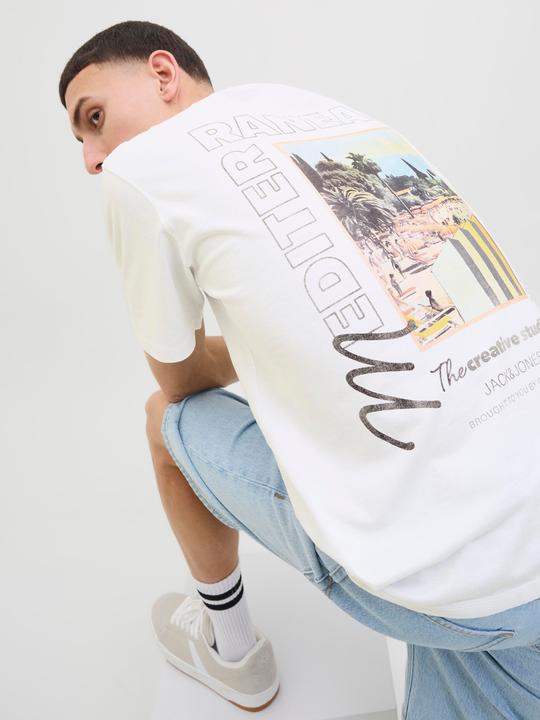 Produktbild Jack & Jones Rückenprint Rundhalsausschnitt T-shirt T-shirt (XXL)