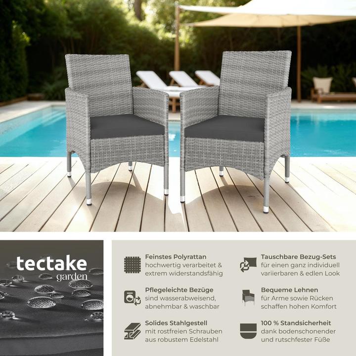 Produktbild tectake 2 Rattansessel