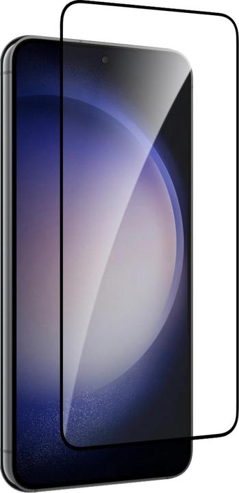 Actual product image SBS Puro Frame Tempered Glass for Samsung Galaxy S24, black (1 Piece, Samsung Galaxy S24+)