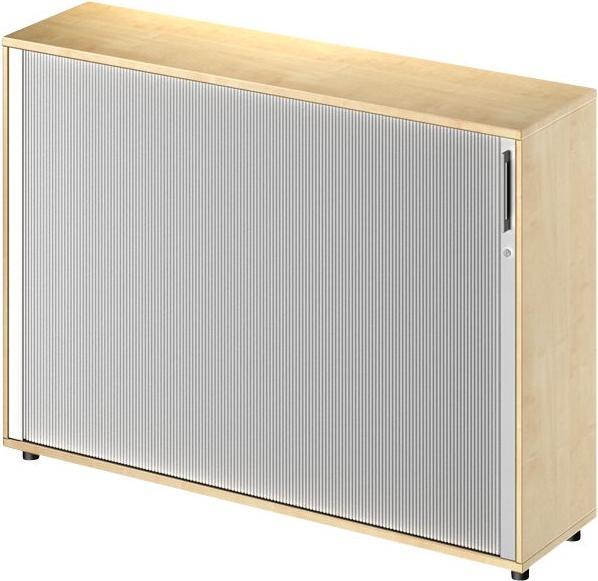 Actual product image Schäfer Shop TETRIS WOOD transverse roller shutter cupboard