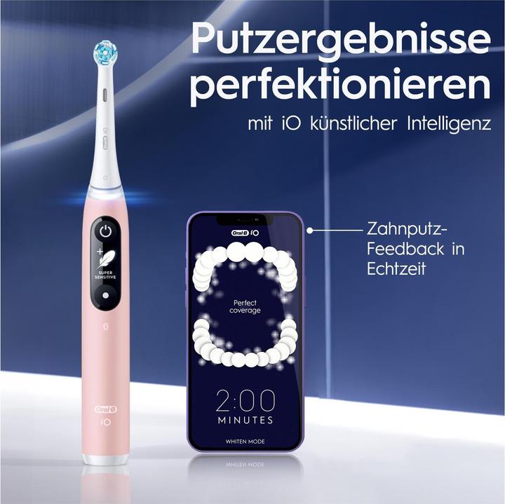 Produktbild Oral-B Elektrische Zahnbürste iO Series6 Pink Sand (Oszillierende Zahnbürste)