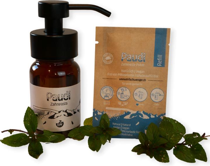 Actual product image Einfach Weniger Toothpaste Powder Refill Bag