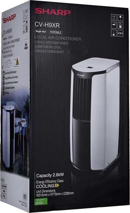 Actual product image Sharp CVH9XR (26 m², 8871.57 BTU/h)