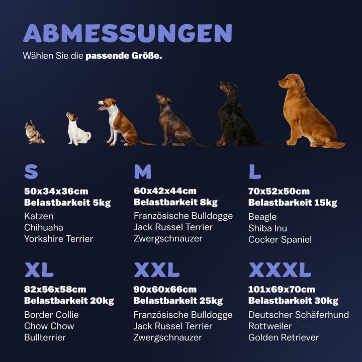 Produktbild Cadoca Hundetransportbox (Hund, Faltbar)