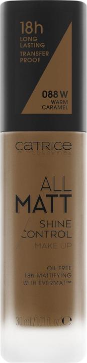 Immagine prodotto Catrice Fondazione All Matt Shine Control 088 W Warm Caramel (088 W Caramello caldo)