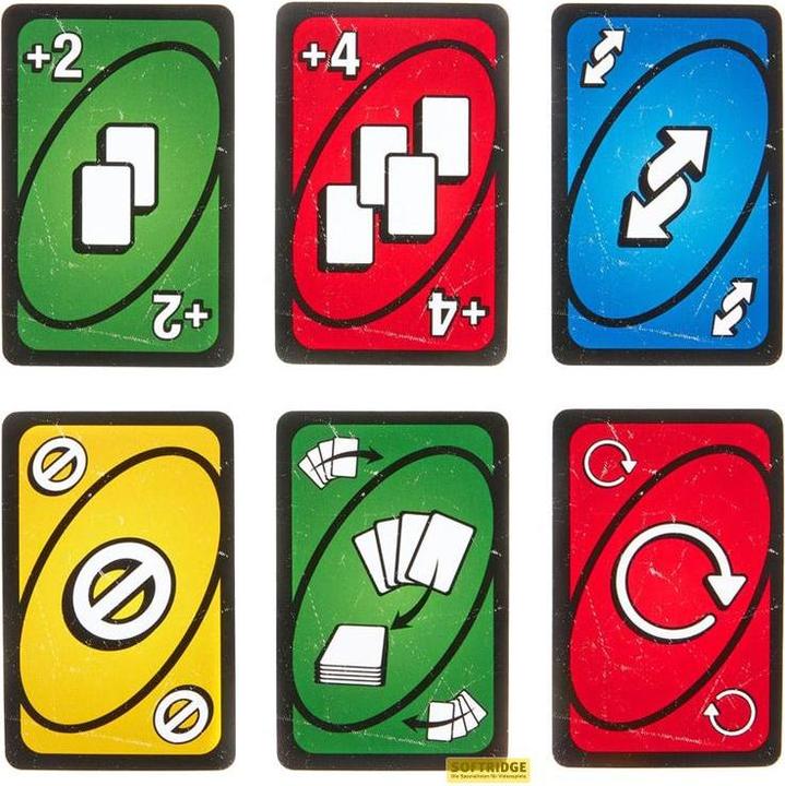 Actual product image Mattel Games UNO No Mercy (English)