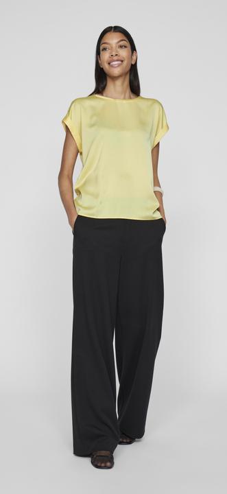 Actual product image Vila Round neckline top with short sleeves (44)