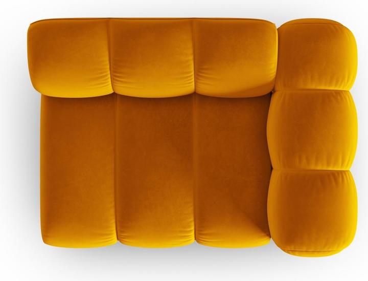 Image du produit Micadoni Chauffeuse Droit Velours, "Lupine", 1 Place, 115x95x70Fabriqué en Europe (2 places, 3 places, 4 places)