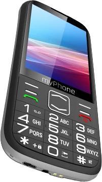 Produktbild Myphone Halo 4 LTE czarny (3.50", 2 Mpx, 4G)