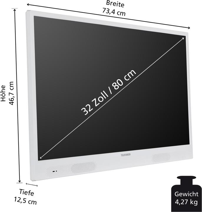 Immagine prodotto Telefunken PL32WI (32", LED, HD, 2024)