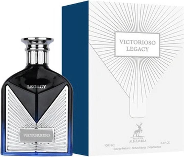 Immagine prodotto Maison Alhambra Victorioso Legacy Unisex Eau De Parfum Spray 3.4 Ounce (Eau de parfum, 100 ml)