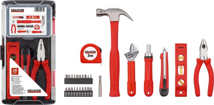 Actual product image Kreator Tool set (28 x)