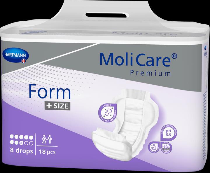 Produktbild MoliCare Form +SIZE Inkontinenz Einlage (20 x, Large)