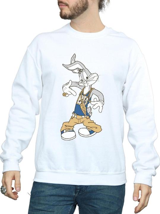 Immagine prodotto Looney Tunes Rapper Felpa Bugs Bunny Uomo (L)