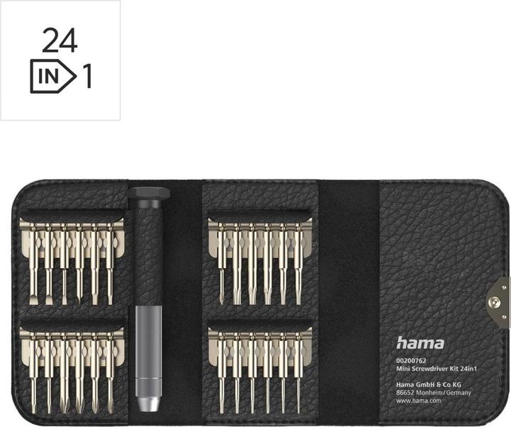 Image du produit Hama Mini jeu de tournevis (Trilogie, Torq, évidement transversal)