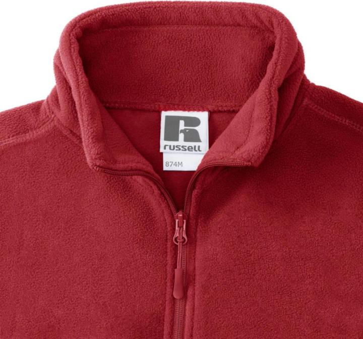 Actual product image Russell Outdoor fleece jumper with zip at the collar (XXL)