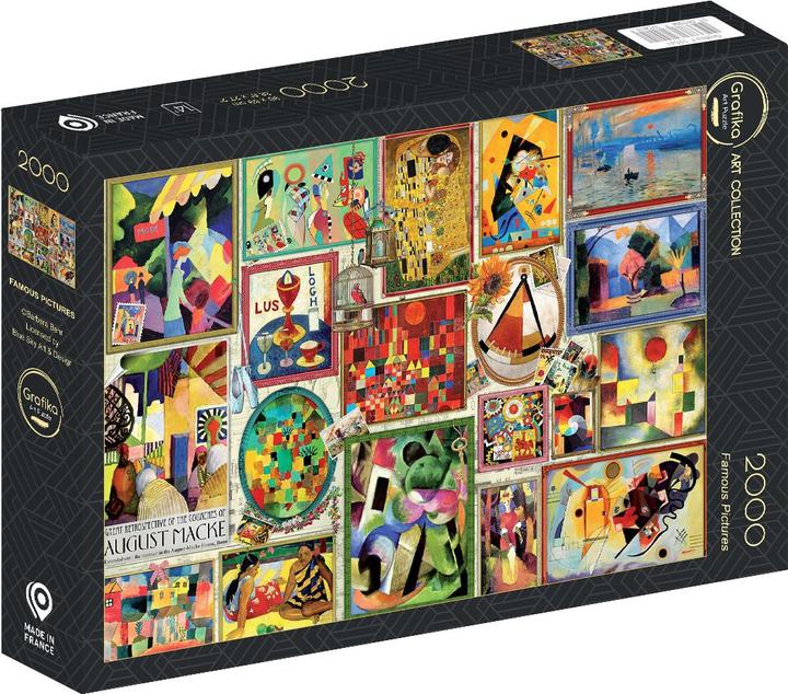 Produktbild Grafika Puzzle 2000 pieces Famous Pictures (2000 Teile)