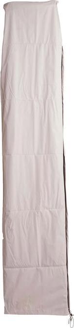 Actual product image Swisshandel24 Protective cover for traffic light umbrella up to 4 m, cover with zipper cream-grey