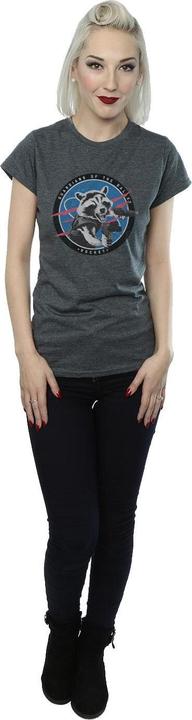 Produktbild Guardians Of The Galaxy Rocket Emblem TShirt (L)