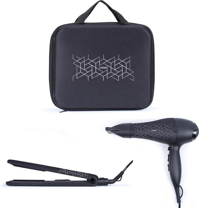 Image du produit Livoo Set de coiffure sèche-cheveux lisseur (Fer plat)