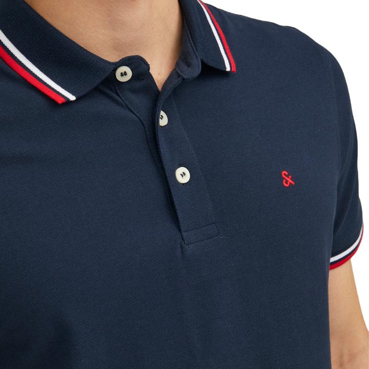 Actual product image Jack & Jones 3er Pack Paulos - Slim Fit Poloshirt (S)
